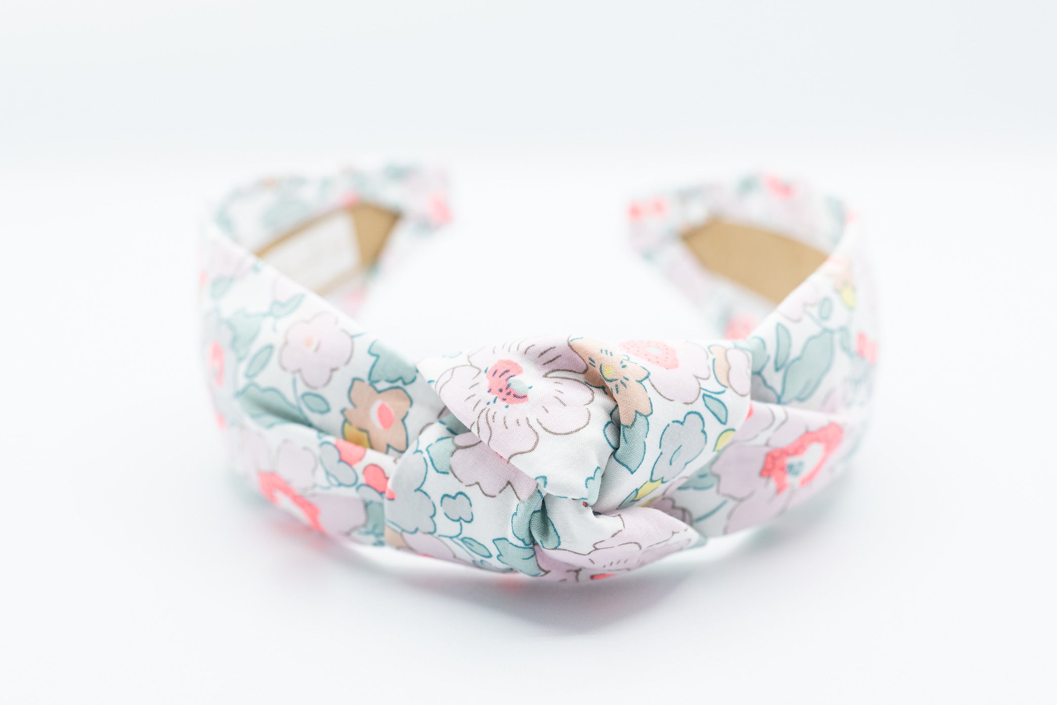 Betsy Pink Headband retailer in Liberty Fabric